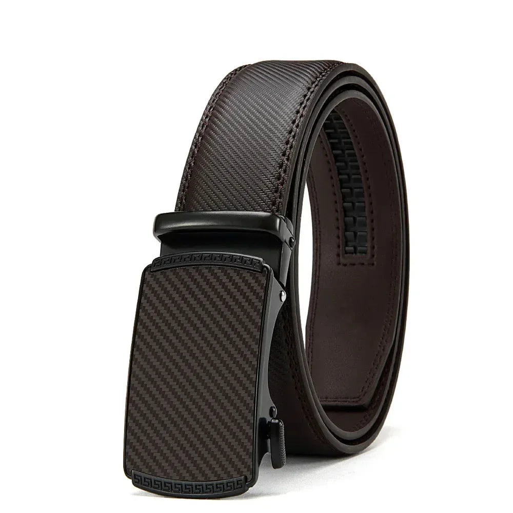 Automatic Buckle Men Belts Luxury Brand Belts For Men Leather Strap Casual Business For Men's Gifts Easy Style
