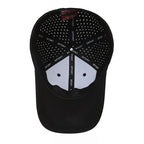 Red & Purple Baseball Cap – Luxury Unisex Mesh Trucker Hat for Outdoor Sports, Golf, and Casual Wear