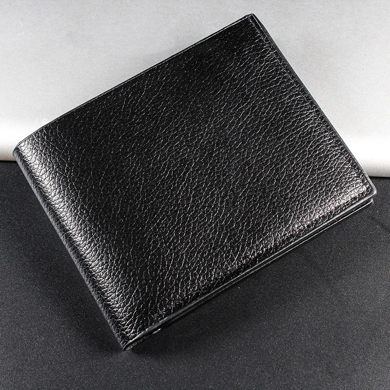Men's Wallet Leather Men Wallets Premium Product  Artificial leather Wallets for Man Short Black Walet Portefeuille Homme