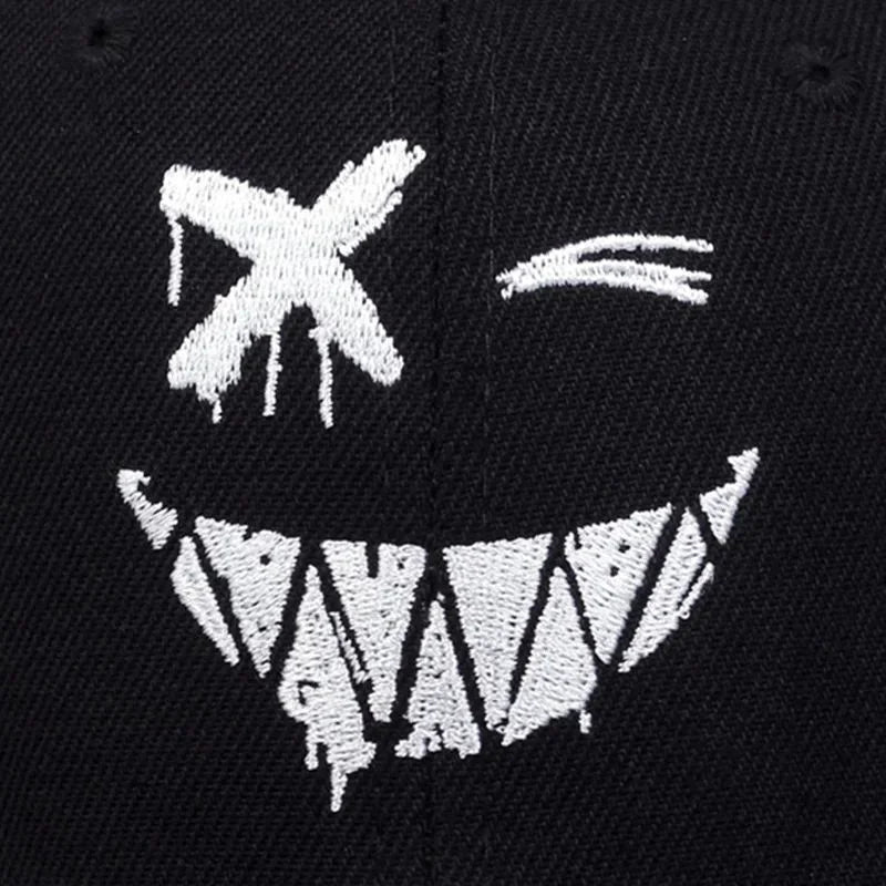 Personalized Embroidered Hip Hop Snapback Cap | Adjustable Cotton Baseball Hat