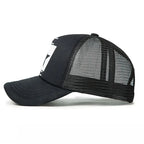 Unisex Spring Snapback Baseball Cap – Mesh Hip Hop Hat for Outdoor Casual Wear