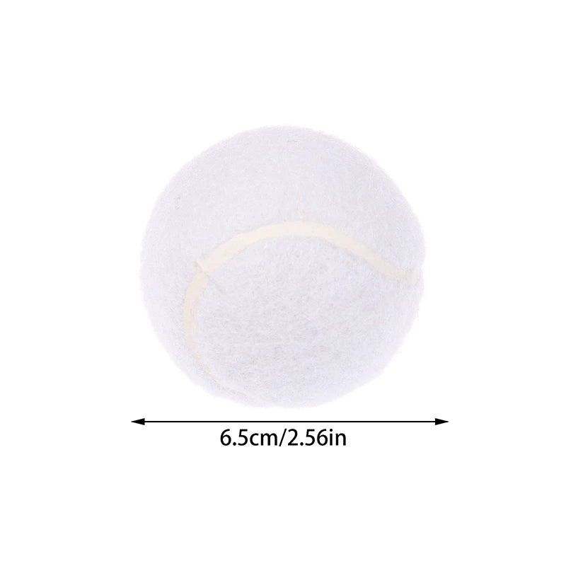 1/3pcs Tennis Balls – Wear-Resistant, Highly Elastic Training Balls 65mm for Beginners, Ladies, and Club Practice