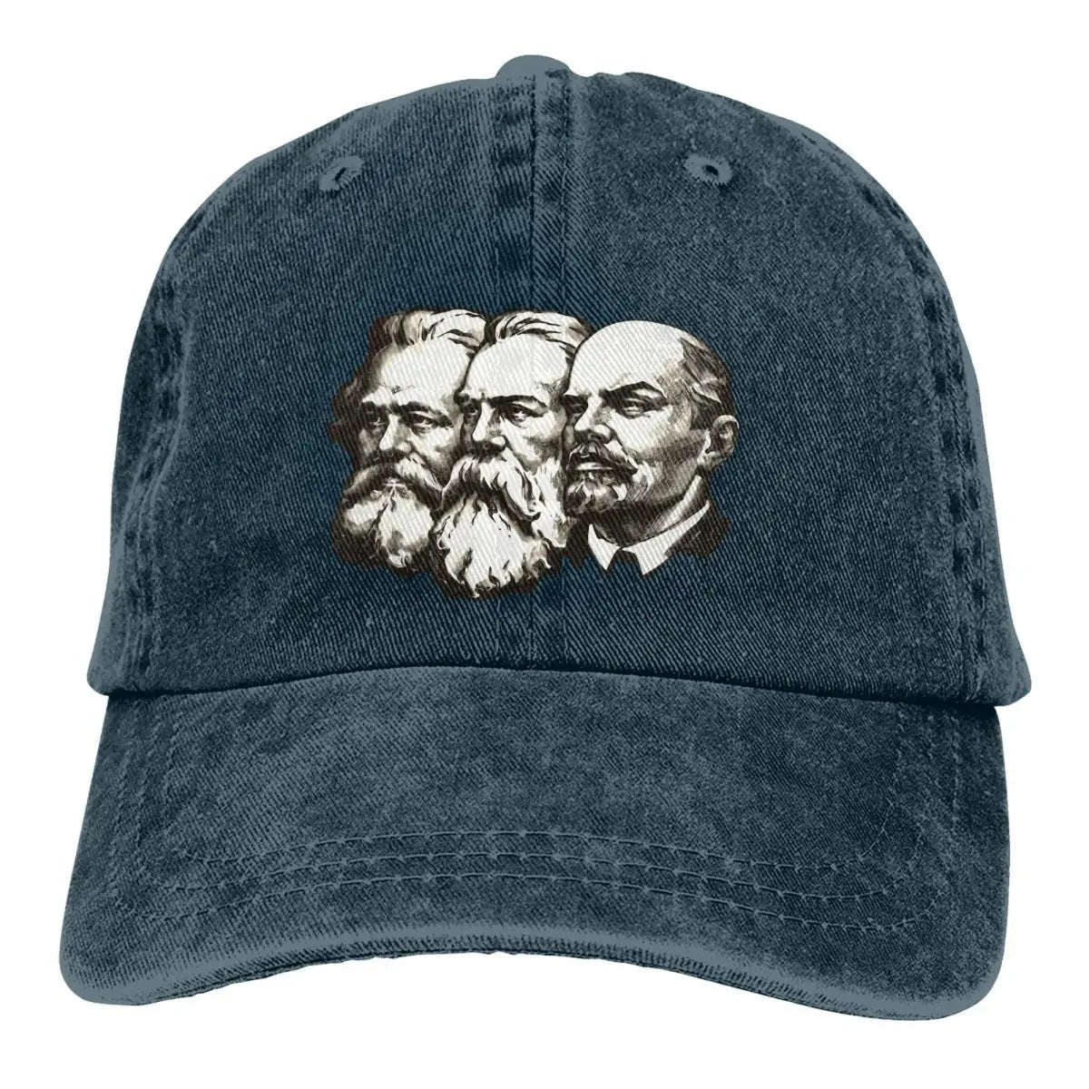 Lenin Snapback Cap – Unisex Baseball Hat with Visor Protection
