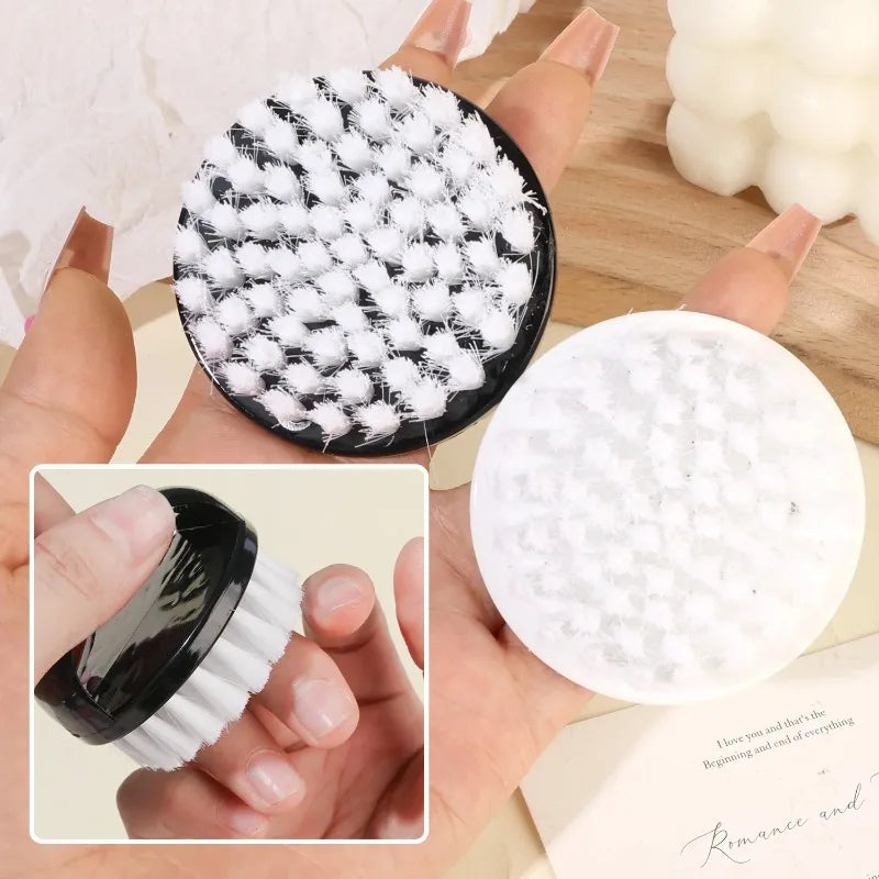 Nail Brush Refers To The Buckle Brush Bristle DIY Nail Brush Professional Cleaning Makeup Brush Nail Care Tools