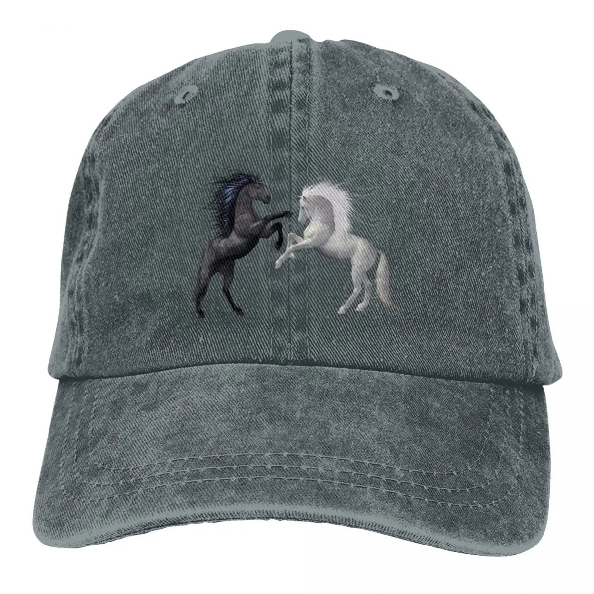 Casual Baseball Cap Men Hats Women Visor Protection Snapback Horse Animal Caps