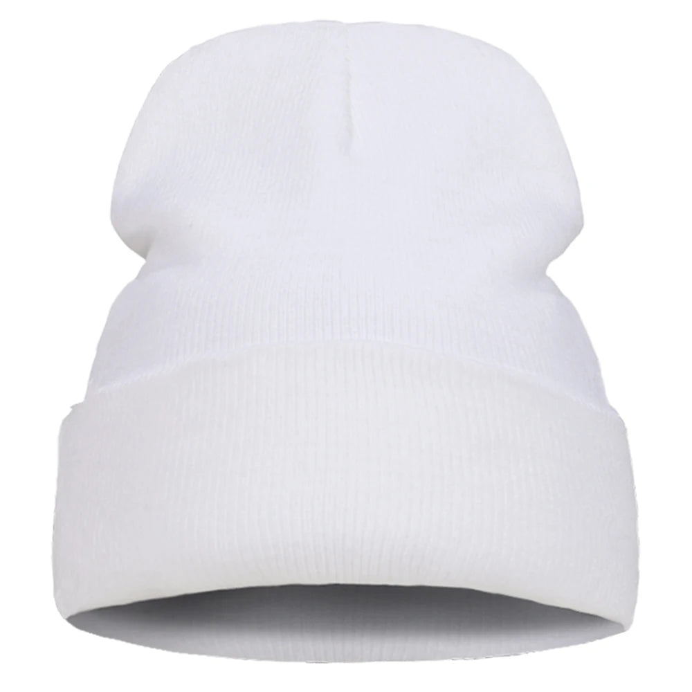 Hip Hop Coffee Cats Beanie – Unisex Knitted Cotton Hat, Casual Warm Skull Cap for Men and Women, Outdoor Style