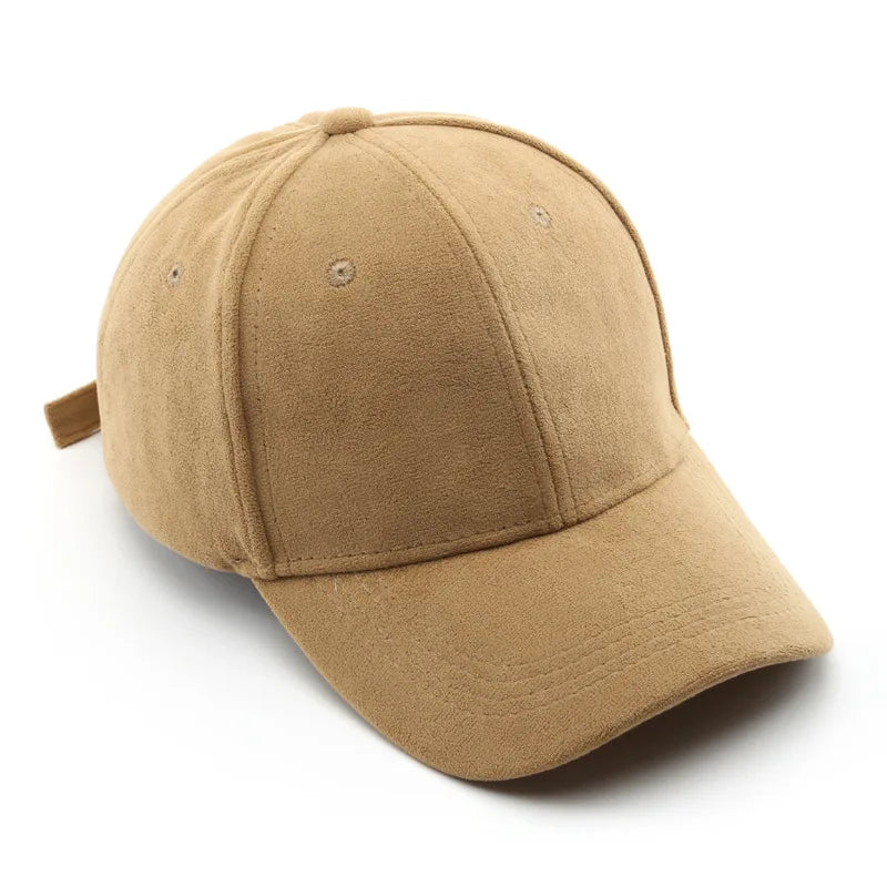 Trendy Brown Cashmere Baseball Cap – Vintage Outdoor Sports & Golf
