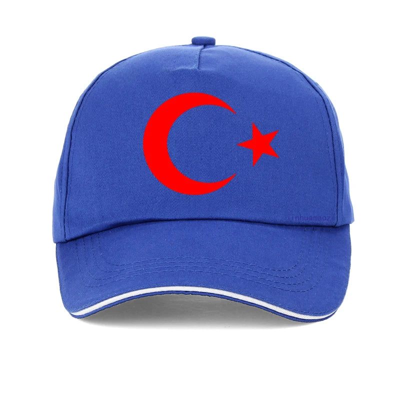 Men’s Turkish Flag Baseball Cap – Summer Casual Dad Hat, Fashion Accessory for Women & Men”