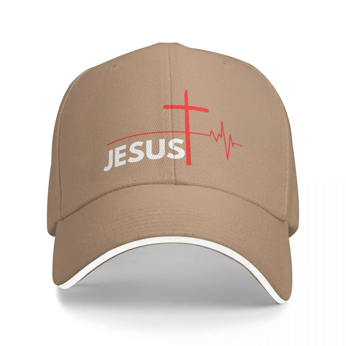 Jesus Saves Snapback Baseball Cap – Windproof Visor Hat for Men and Women