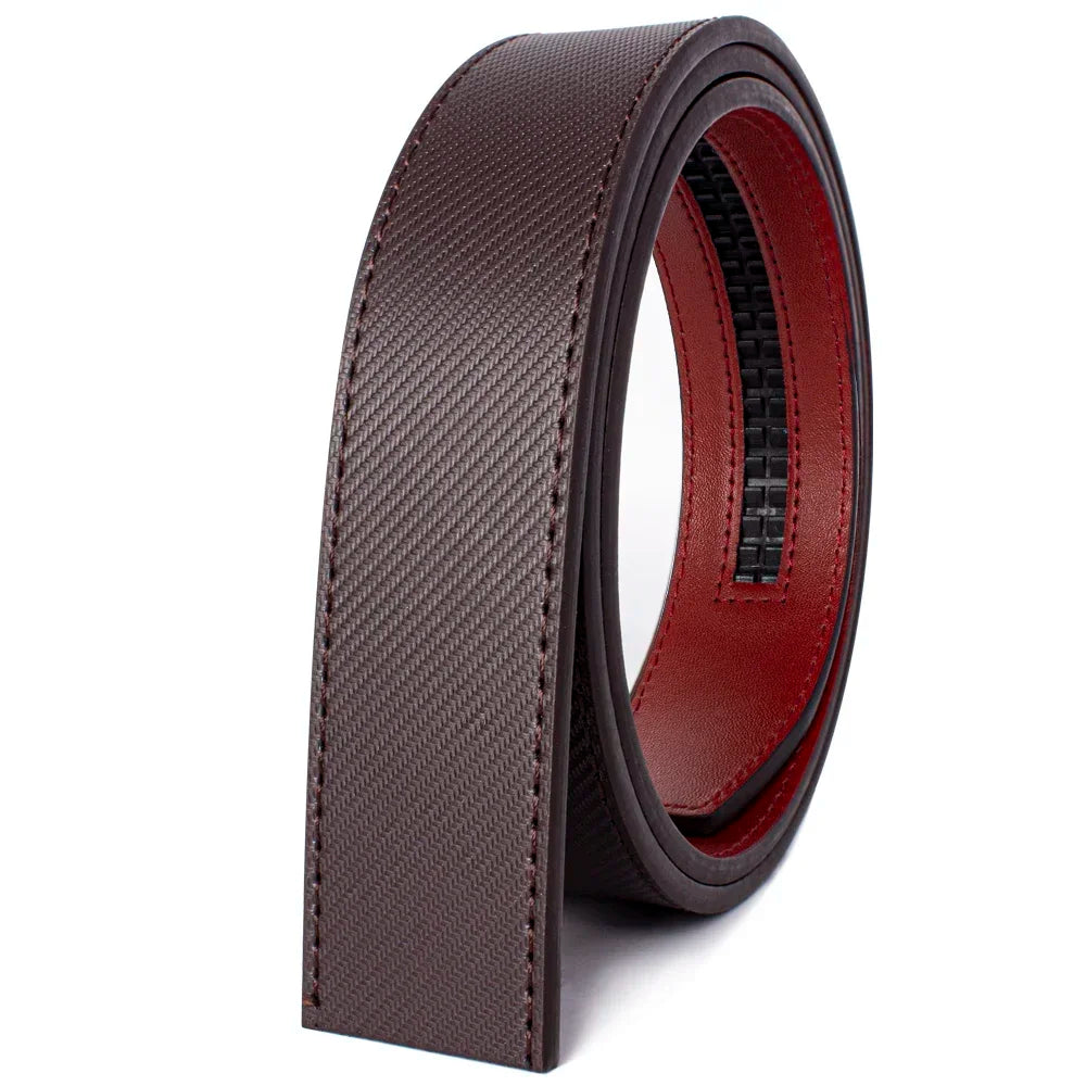 Women Belts Large Size Belt No Buckle for Automatic Buckle Genuine Leather Belts Without Buckle Cowskin High Quality