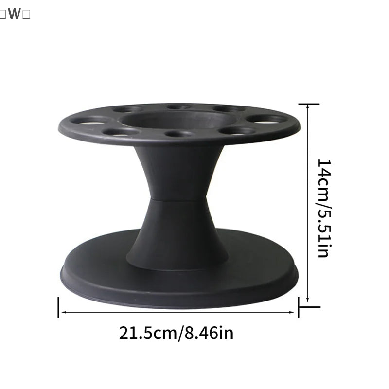 Salon Barber PP Storage Stand – 1pcs Organizer Rack for Hairdressing Combs, Brushes, Scissors, and Styling Tools