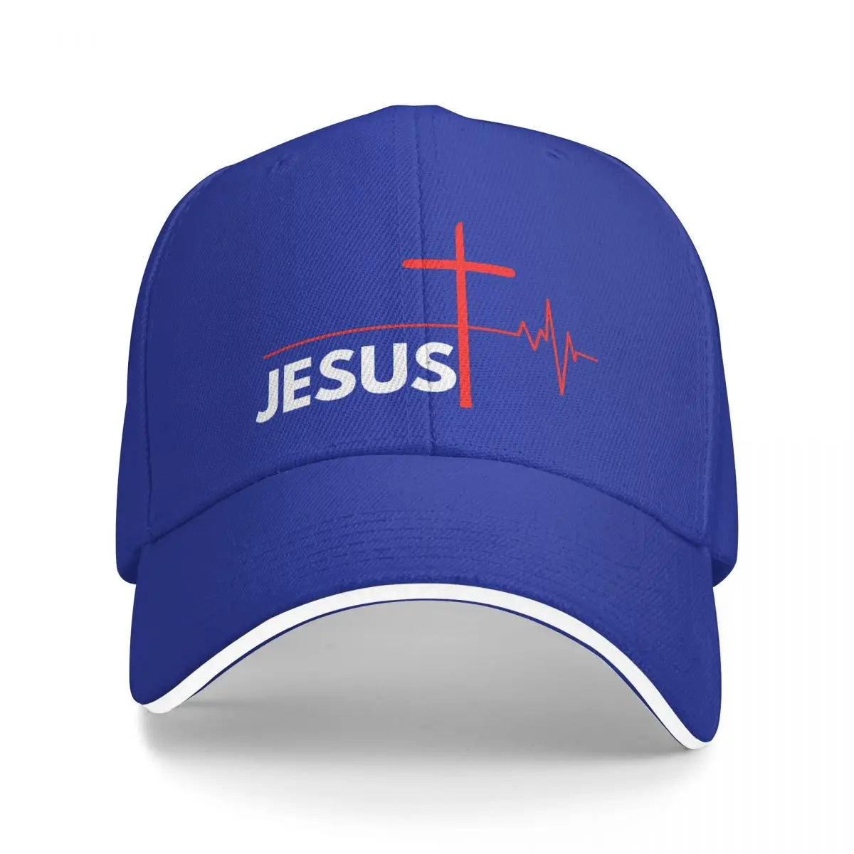 Jesus Saves Snapback Baseball Cap – Windproof Visor Hat for Men and Women