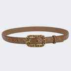 Women Belts Many Colurs Optional Genuine Leather Fashion Women's Pin Buckle Belt 2.8cm Wide Female Accessories