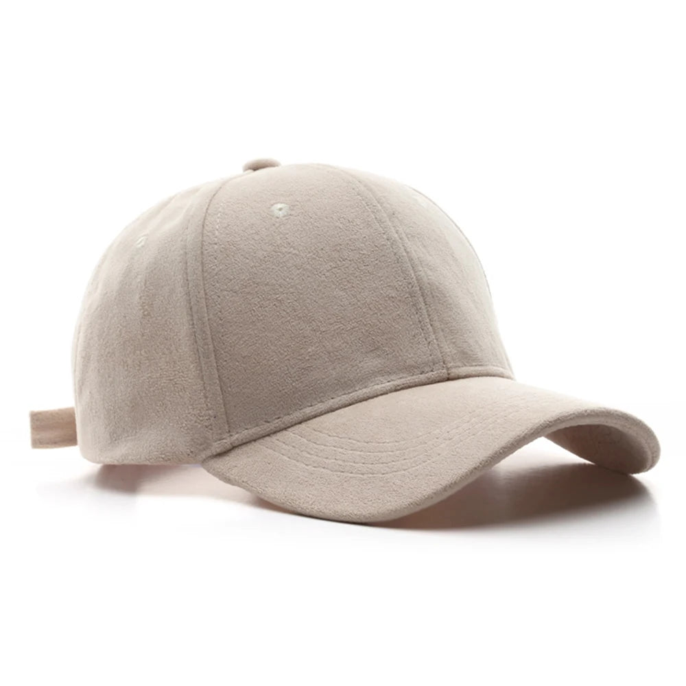 Trendy Brown Cashmere Baseball Cap – Vintage Outdoor Sports & Golf