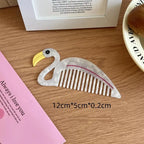 Creative Cartoon Anti-Static Acetate Hair Comb – Cute and Lovely Hairdressing Accessory for Hair Care and Scalp Massage