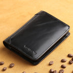 ManBang Classic Style Wallet Genuine Leather Men Wallets Short Male Purse Card Holder Wallet Men Fashion High Quality