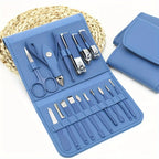 Nail Clippers Manicure Tool Set, With Portable Travel Case, Cuticle Nippers And Cutter Kit, Professional Nail Clippers Pedicure