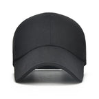 Canvas Long-Brim Snapback Cap – Casual Summer Hat for Men & Women, Sun-Blocking Design