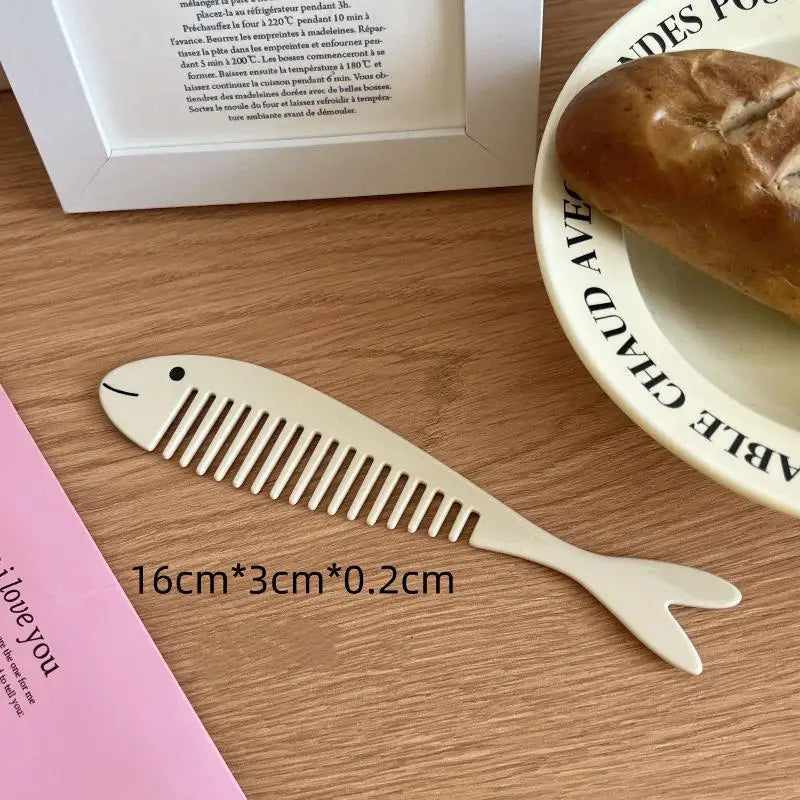 Creative Cartoon Anti-Static Acetate Hair Comb – Cute and Lovely Hairdressing Accessory for Hair Care and Scalp Massage