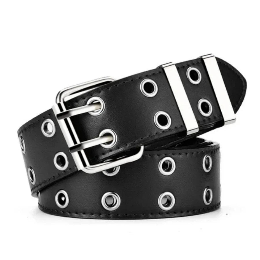 Fashion Alloy women Belts Chain luxury for Genuine Leather New style Pin Buckle Jeans Decorative Ladies Retro Decorative Punk