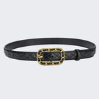 Women Belts Many Colurs Optional Genuine Leather Fashion Women's Pin Buckle Belt 2.8cm Wide Female Accessories