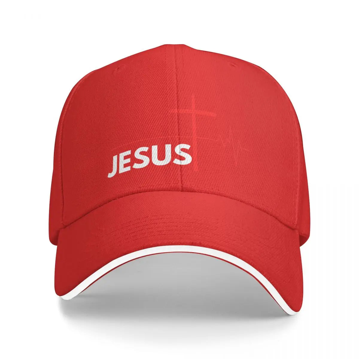 Jesus Saves Snapback Baseball Cap – Windproof Visor Hat for Men and Women