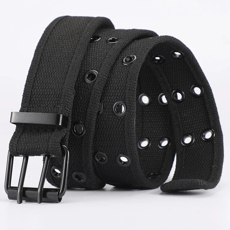 Men Belts Canvas Outdoor Belt Nylon Webbing Tactical Belt Fashion Casual Designer Unisex Belts High Quality Sports Strap