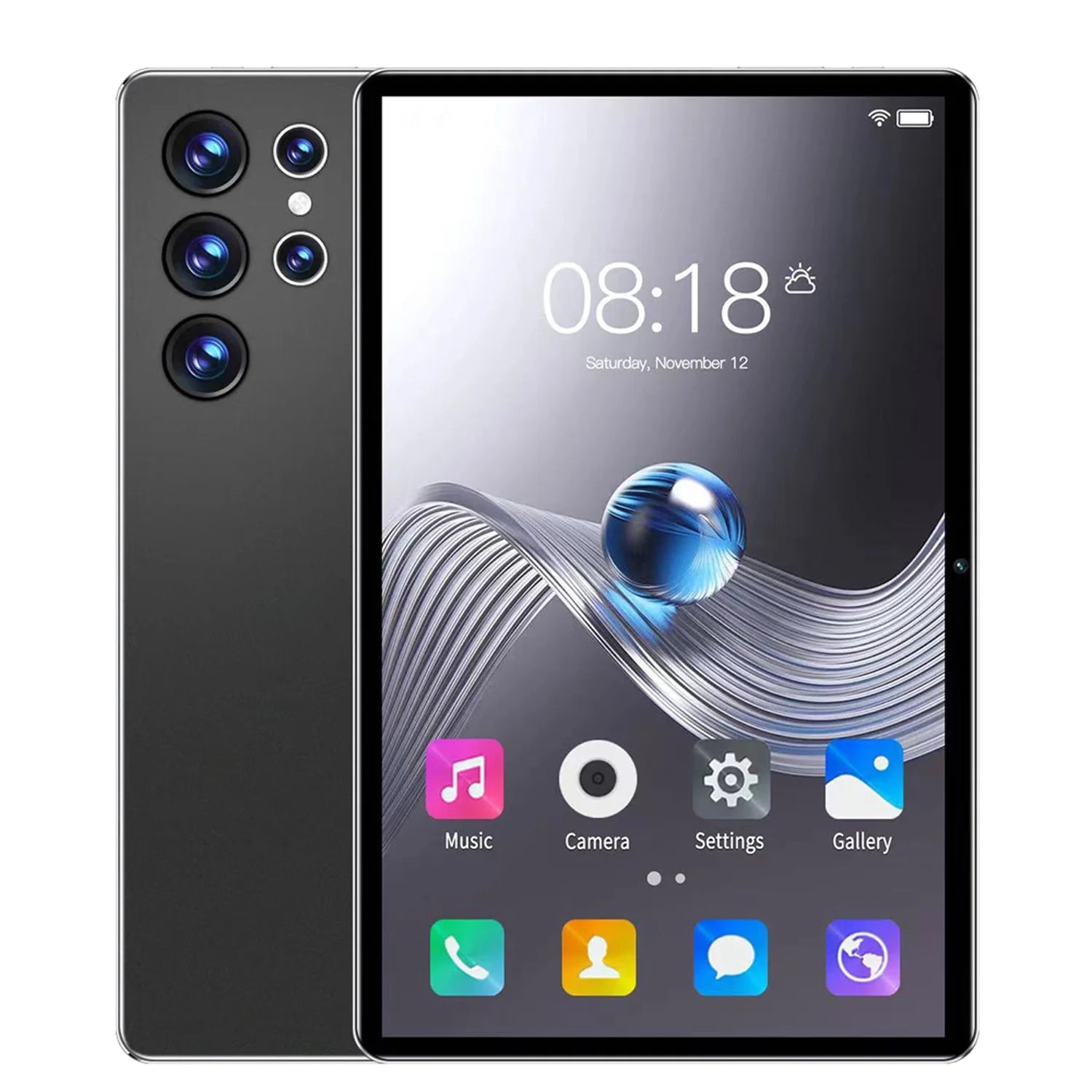 BDF-H39 Upgraded 10.1” 5G Android Tablet – Octa-Core Processor, 6GB RAM + 128GB Storage, 4G Dual SIM, Dual WiFi, 6000mAh Battery, Ideal for Education