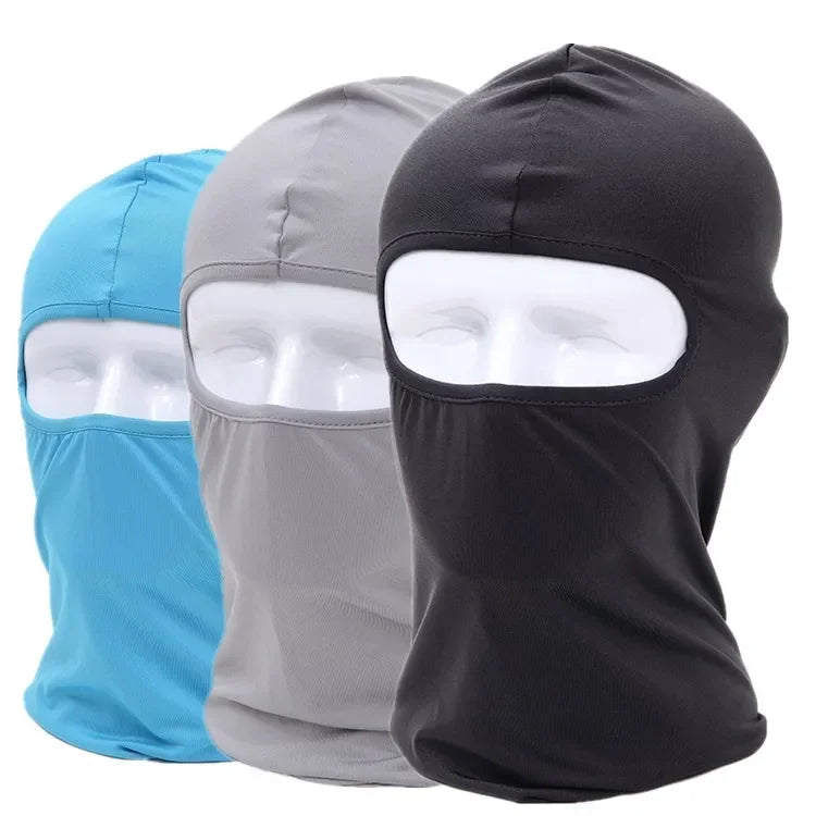 Men’s Cycling Balaclava Face Mask – Windproof, Breathable, Anti-UV Helmet Liner for Ski & Motorcycle (Ski Mask)