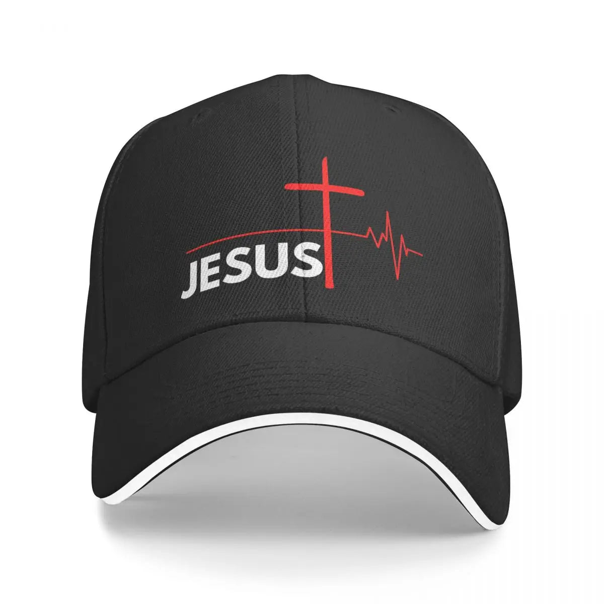 Jesus Saves Snapback Baseball Cap – Windproof Visor Hat for Men and Women
