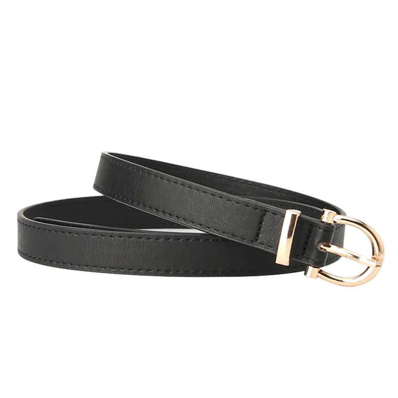 Leather Female Belt Strap Black Brown Green Women Belts Ladies Dress Belt Girls Pants Jean Waist Belt