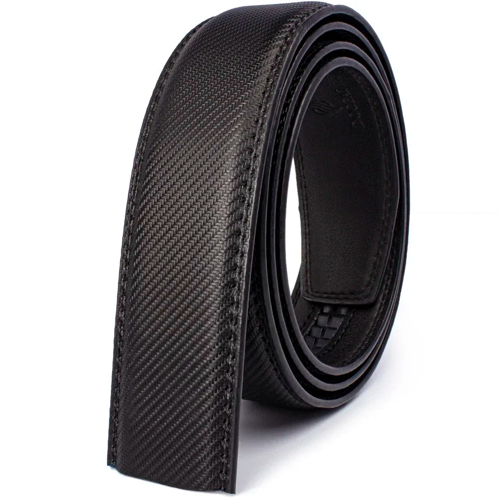 Women Belts Large Size Belt No Buckle for Automatic Buckle Genuine Leather Belts Without Buckle Cowskin High Quality