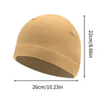 Fleece Winter Hat – Tactical Windproof Outdoor Cap for Hiking, Hunting & Military
