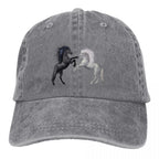 Casual Baseball Cap Men Hats Women Visor Protection Snapback Horse Animal Caps