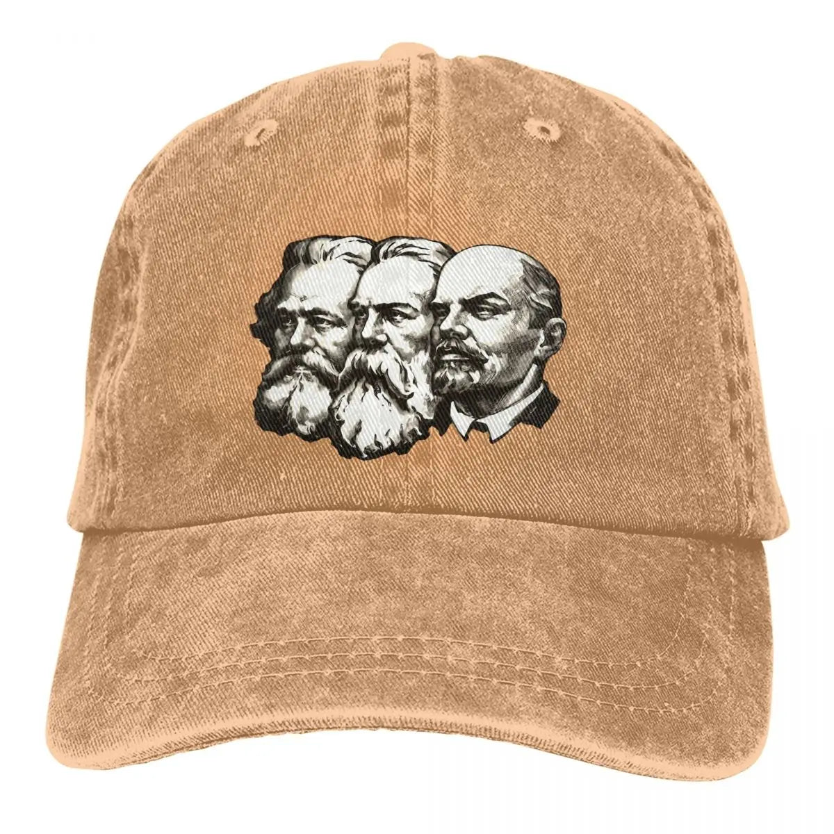 Lenin Snapback Cap – Unisex Baseball Hat with Visor Protection