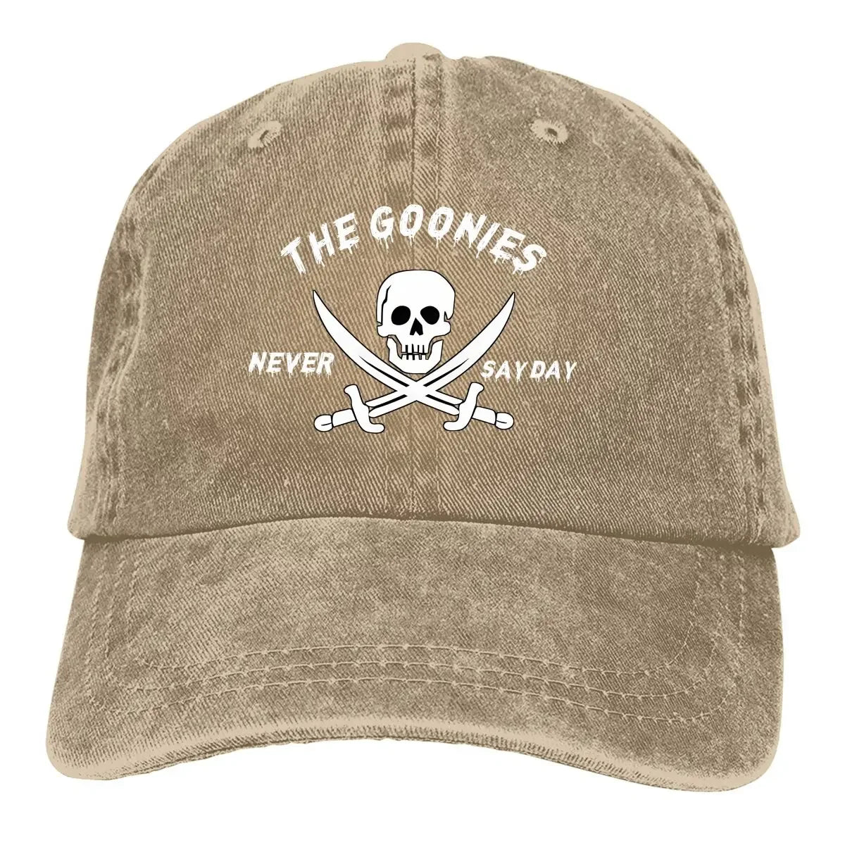 The Goonies “Never Say Die” Baseball Cap – Snapback Hat with Visor Protection for Men & Women