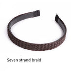 Retro Non-Slip Hair Bands for Women and Girls – Fishbone Twist Headband for Braids