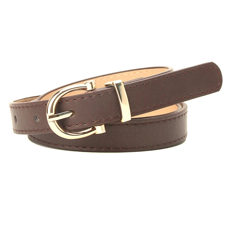 Leather Female Belt Strap Black Brown Green Women Belts Ladies Dress Belt Girls Pants Jean Waist Belt