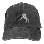 Casual Baseball Cap Men Hats Women Visor Protection Snapback Horse Animal Caps