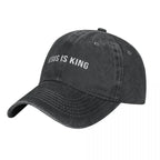 King Snapback Baseball Cap for Men and Women – Sun Visor Protection Hat with Jesus God Cross Design