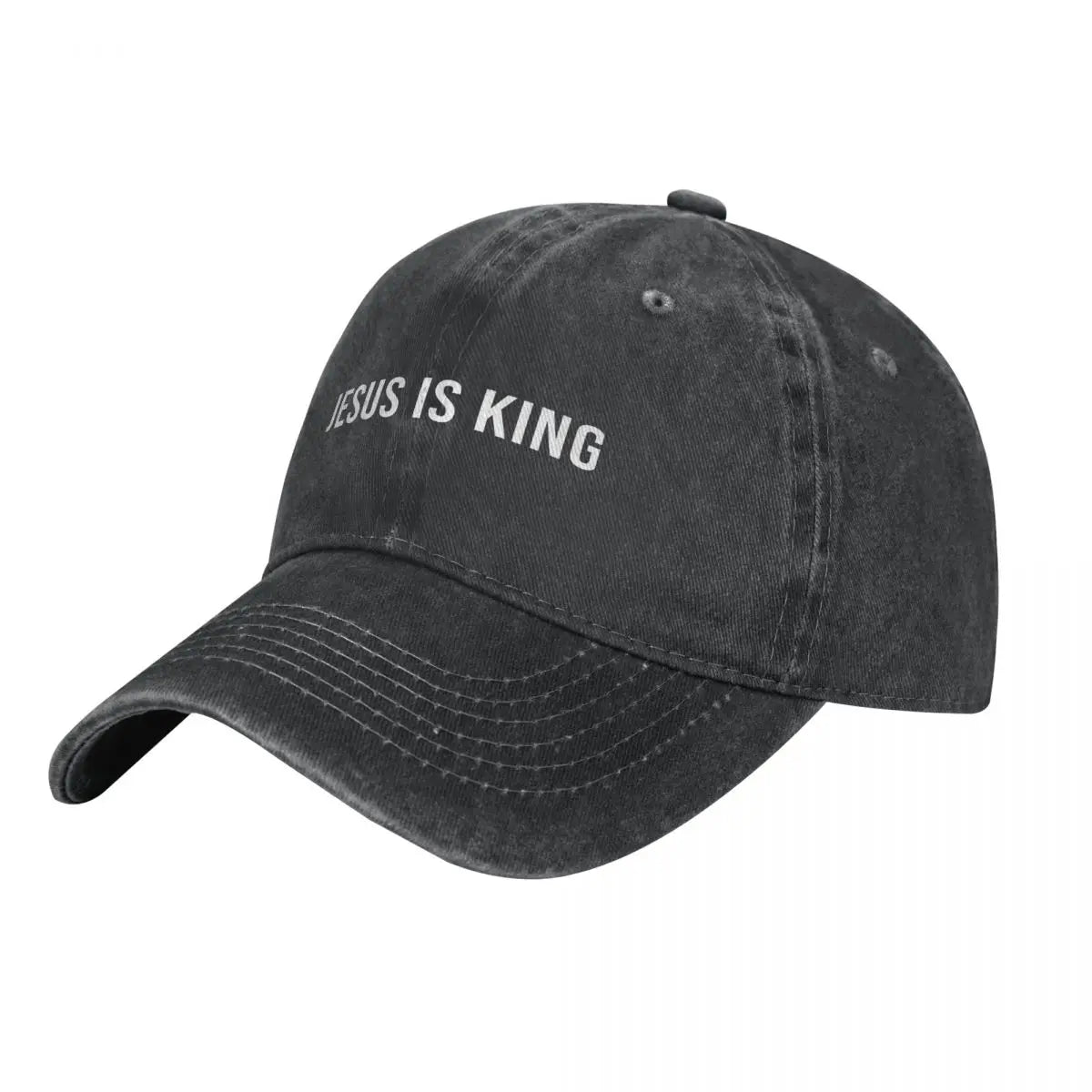 King Snapback Baseball Cap for Men and Women – Sun Visor Protection Hat with Jesus God Cross Design