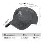 Casual Baseball Cap Men Hats Women Visor Protection Snapback Horse Animal Caps