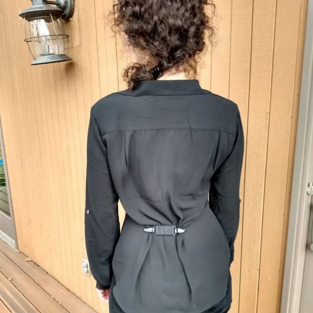 Design for Women-Kids Multifunctional Clip Fit Dress Cinch Clips Cardigan Collar Clips Shirt Clips Shawl Clip to Tighten Dress