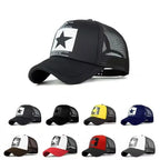 Unisex Spring Snapback Baseball Cap – Mesh Hip Hop Hat for Outdoor Casual Wear