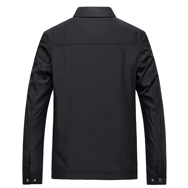 Spring Men’s Lightweight Business Jacket – Smart Casual Windbreaker